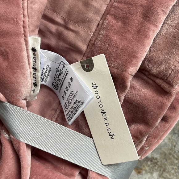 Anthropologie Harlowe Embroidered Velvet Curtain 50 x 84 NWT - Picture 6 of 12